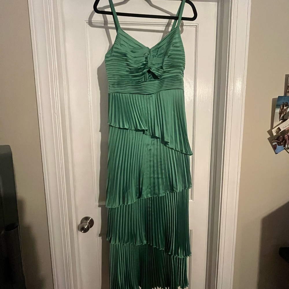 Abercrombie & Fitch Green High Low Sundress